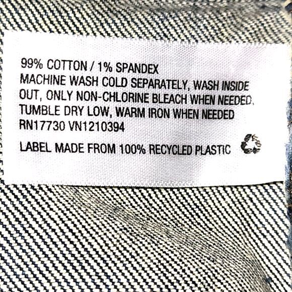 Isabel Maternity NWT Under the Belly Midi Jean Shorts Size 14. - Picture 6 of 6